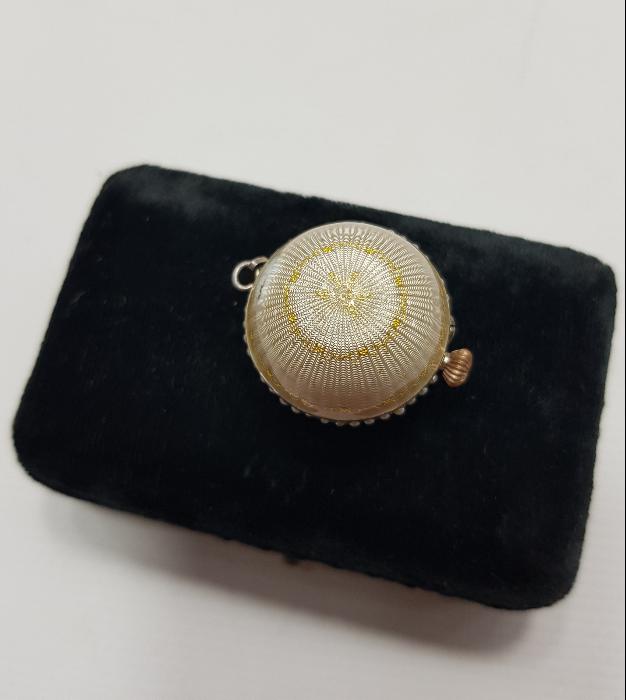 MİNELİ GÜMÜŞ TOP SAAT