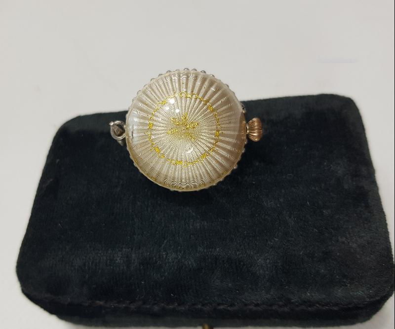 MİNELİ GÜMÜŞ TOP SAAT