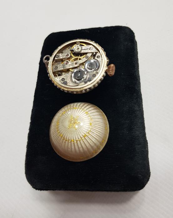 MİNELİ GÜMÜŞ TOP SAAT