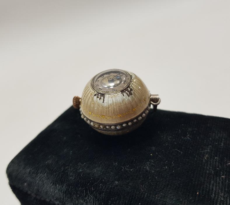 MİNELİ GÜMÜŞ TOP SAAT