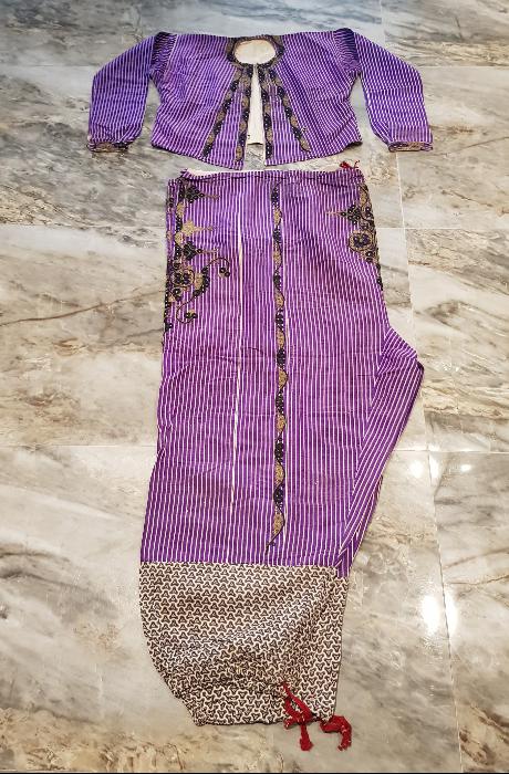 OSMANLI DÖNEMİ BALIKESİR YÖRESİ ŞALVAR CEPKEN TAKIMI 