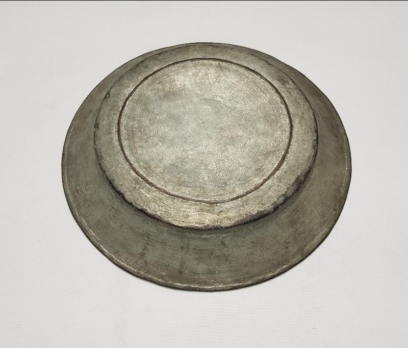 OSMANLI DÖNEMİ DAVUT YILDIZI VE HARİKA DESENLERİYLE BAKIR TABAK 