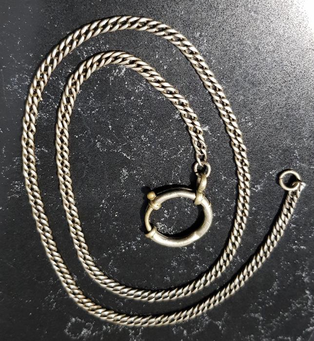 OSMANLI DÖNEMİ GÜMÜŞ CEP SAATİ KÖSTEĞİ ZİNCİRİ