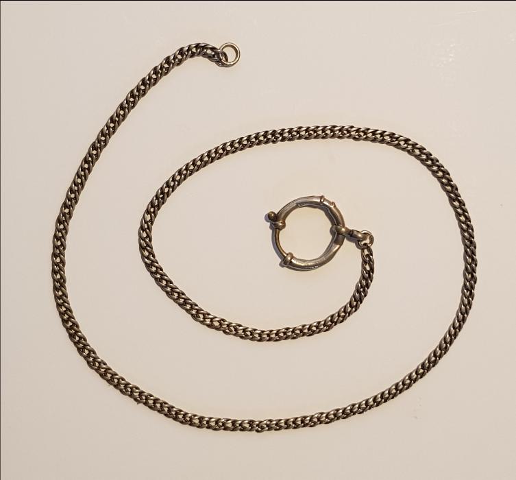 OSMANLI DÖNEMİ GÜMÜŞ CEP SAATİ KÖSTEĞİ ZİNCİRİ