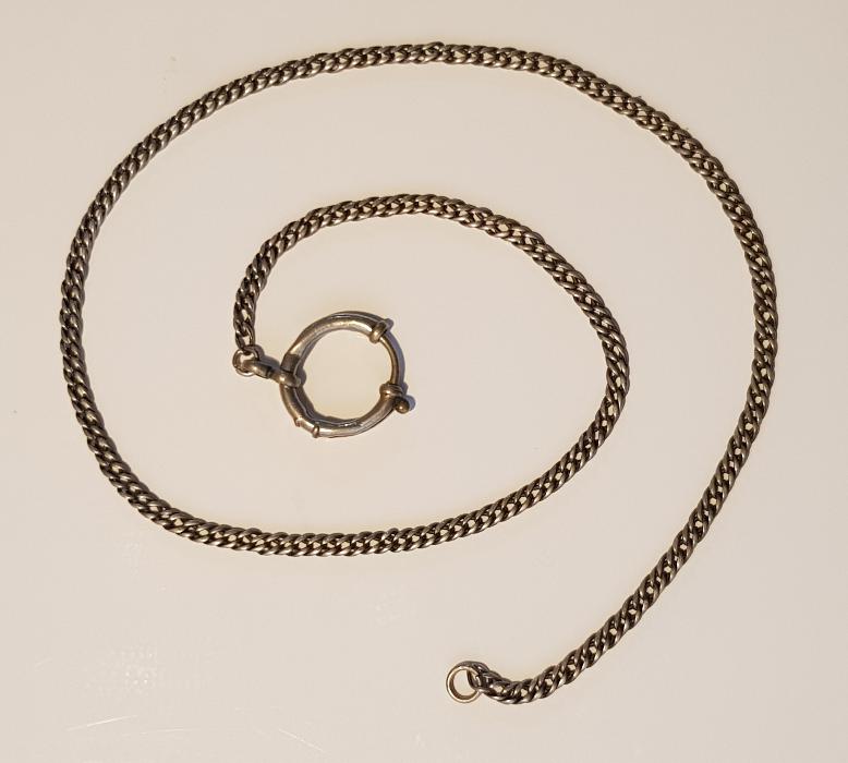 OSMANLI DÖNEMİ GÜMÜŞ CEP SAATİ KÖSTEĞİ ZİNCİRİ