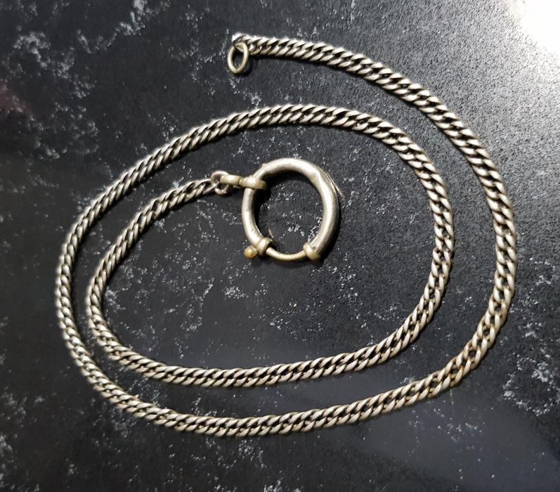 OSMANLI DÖNEMİ GÜMÜŞ CEP SAATİ KÖSTEĞİ ZİNCİRİ