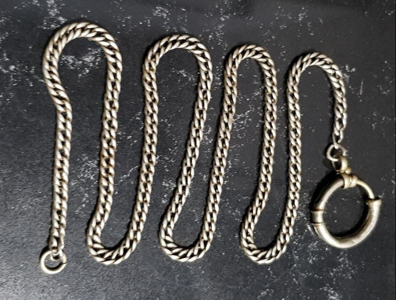 OSMANLI DÖNEMİ GÜMÜŞ CEP SAATİ KÖSTEĞİ ZİNCİRİ