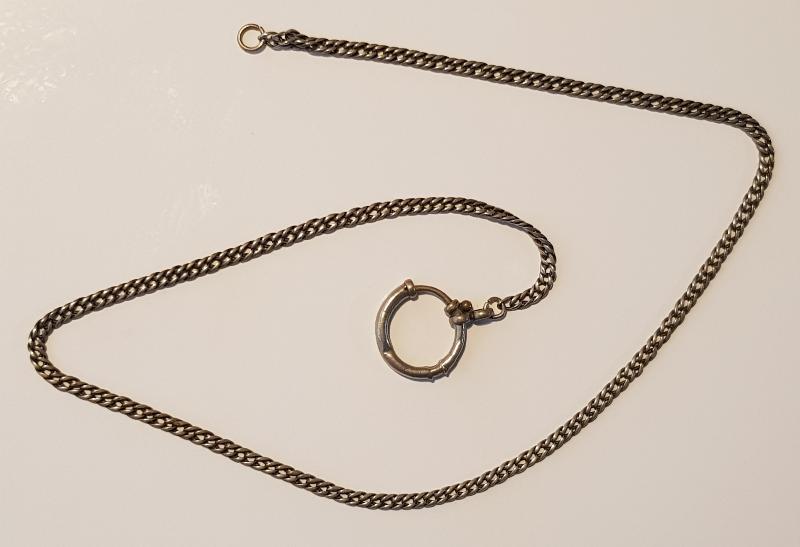 OSMANLI DÖNEMİ GÜMÜŞ CEP SAATİ KÖSTEĞİ ZİNCİRİ