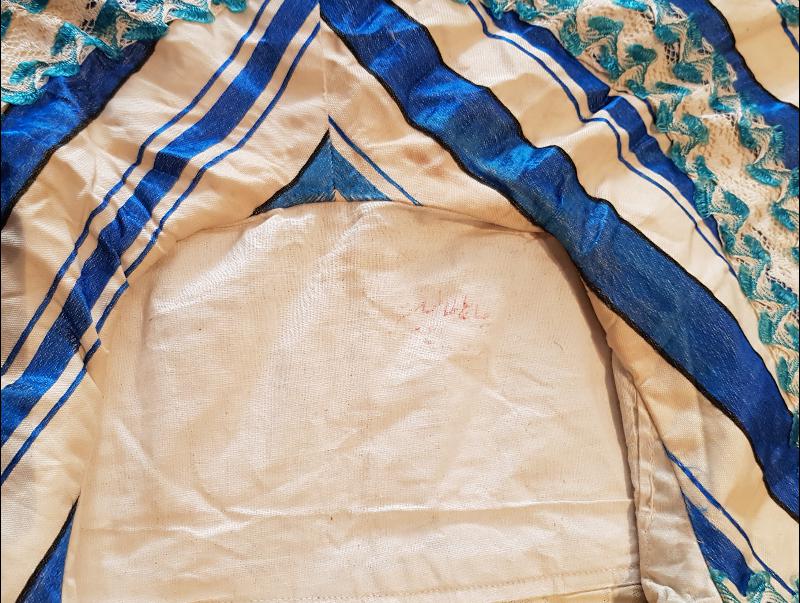 OSMANLICA DAMGALI İPEK KADIN ELBİSESİ