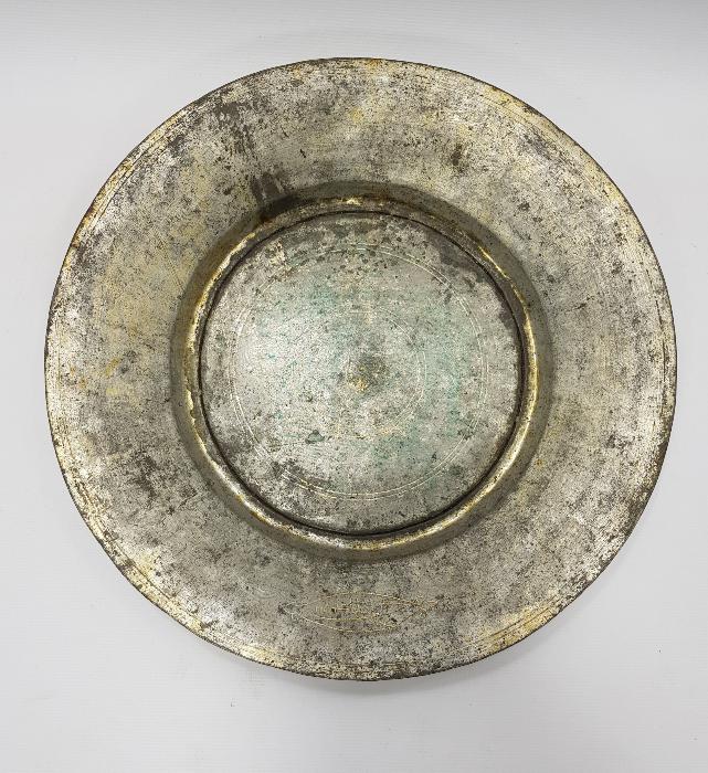 OSMANLICA YAZILI KALLAVİ BOY BAKIR LENGER