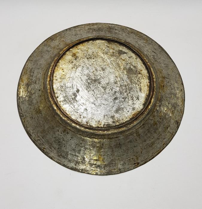 OSMANLICA YAZILI KALLAVİ BOY BAKIR LENGER