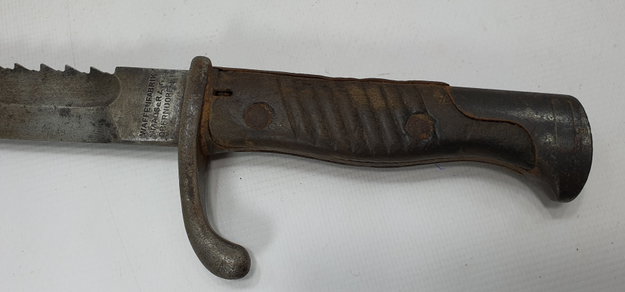 1. DÜNYA SAVAŞI 1917 TARİHLİ NADİR BUTCHER SÜNGÜSÜ -  ÇOK NADİR