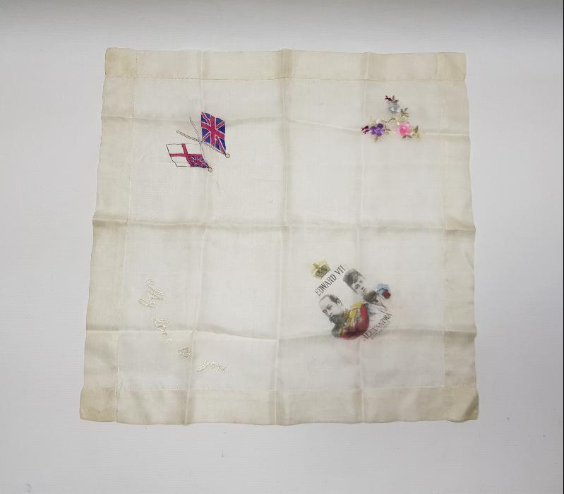 1. DÜNYA SAVAŞI İNGİLİZ ASKERİ İPEK MENDİL 