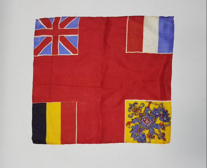 1. DÜNYA SAVAŞI İTTİFAK İPEK MENDİL 