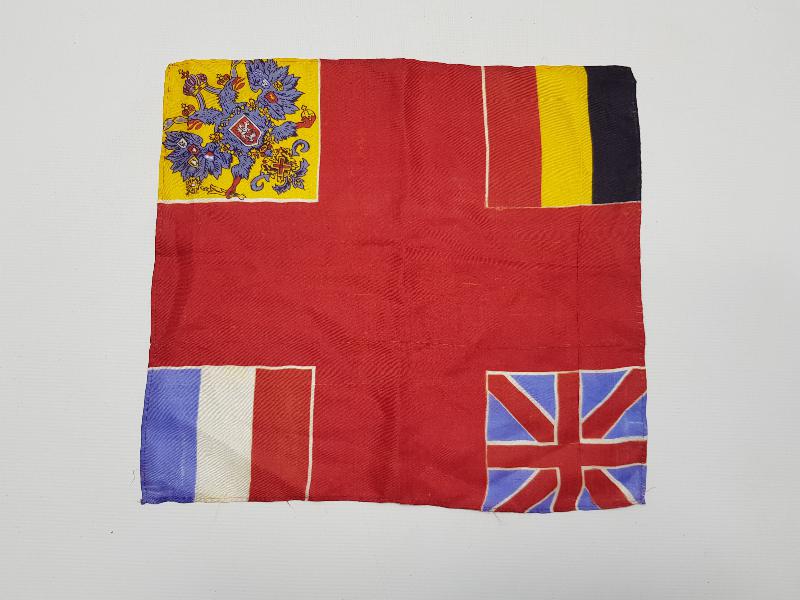 1. DÜNYA SAVAŞI İTTİFAK İPEK MENDİL 