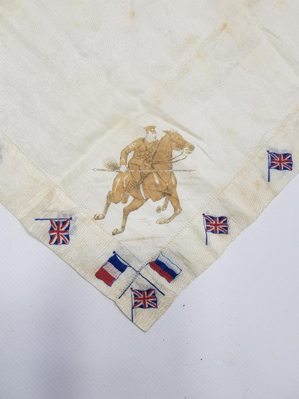 1. DÜNYA SAVAŞI İTTİFAK İPEK MENDİL 