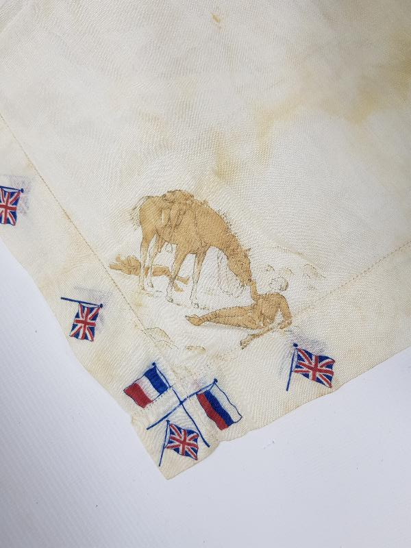 1. DÜNYA SAVAŞI İTTİFAK İPEK MENDİL 