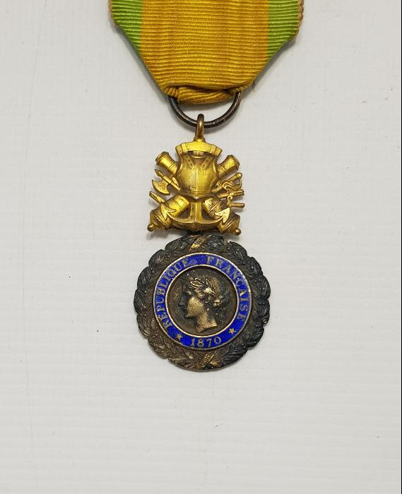 1870 TARİHLİ GÜMÜŞ FRANSIZ MADALYASI 