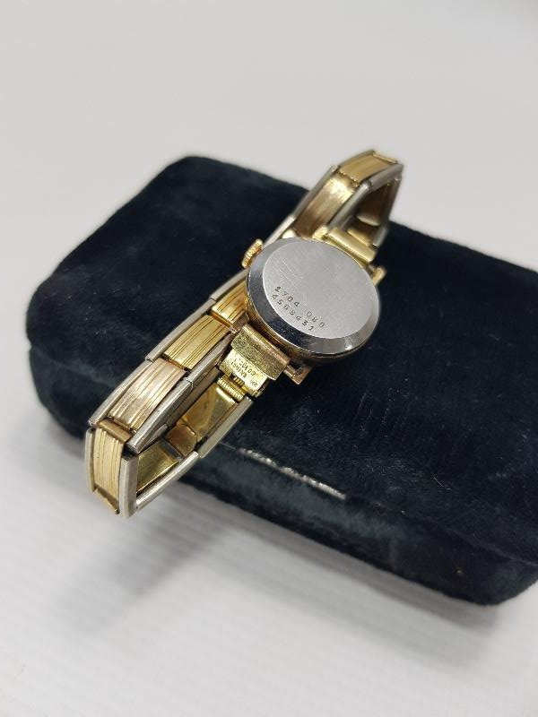 ALTIN KAPLAMA SAFİR CAMLI CERTINA KOL SAATİ 