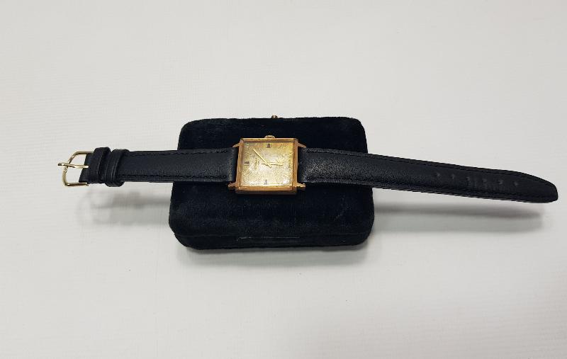 ALTIN KAPLAMA HISLON MARKA KOL SAATİ 