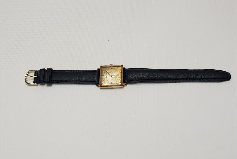 ALTIN KAPLAMA HISLON MARKA KOL SAATİ 