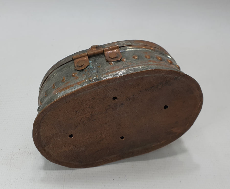 ANTİKA BAKIRDAN MAMUL KİLDANLIK - SABUNLUK