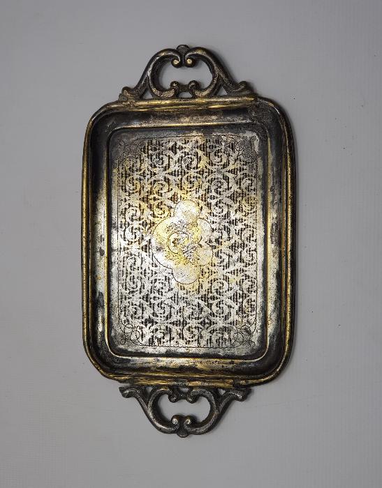 EL İŞLEMELİ KAHVE TEPSİSİ