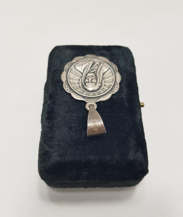 HZ ALİ RESİMLİ GÜMÜŞ KOLYE UCU 