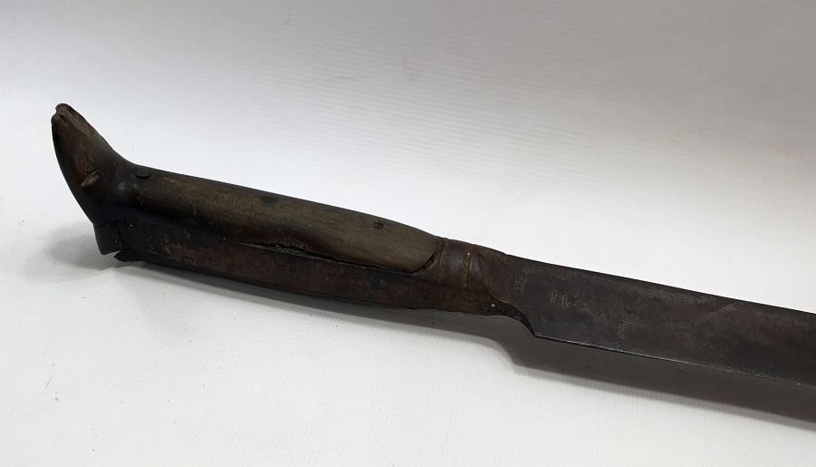 OSMANLI DÖNEMİ 1265 (1845) TARİHLİ DEV BOY SAVAŞ KILICI