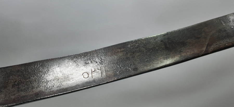 OSMANLI DÖNEMİ 1265 (1845) TARİHLİ DEV BOY SAVAŞ KILICI