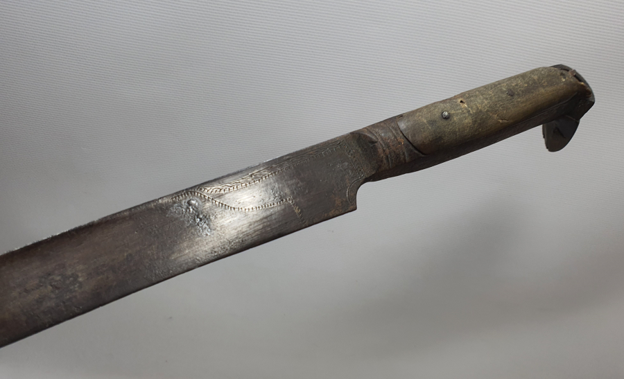 OSMANLI DÖNEMİ 1265 (1845) TARİHLİ DEV BOY SAVAŞ KILICI