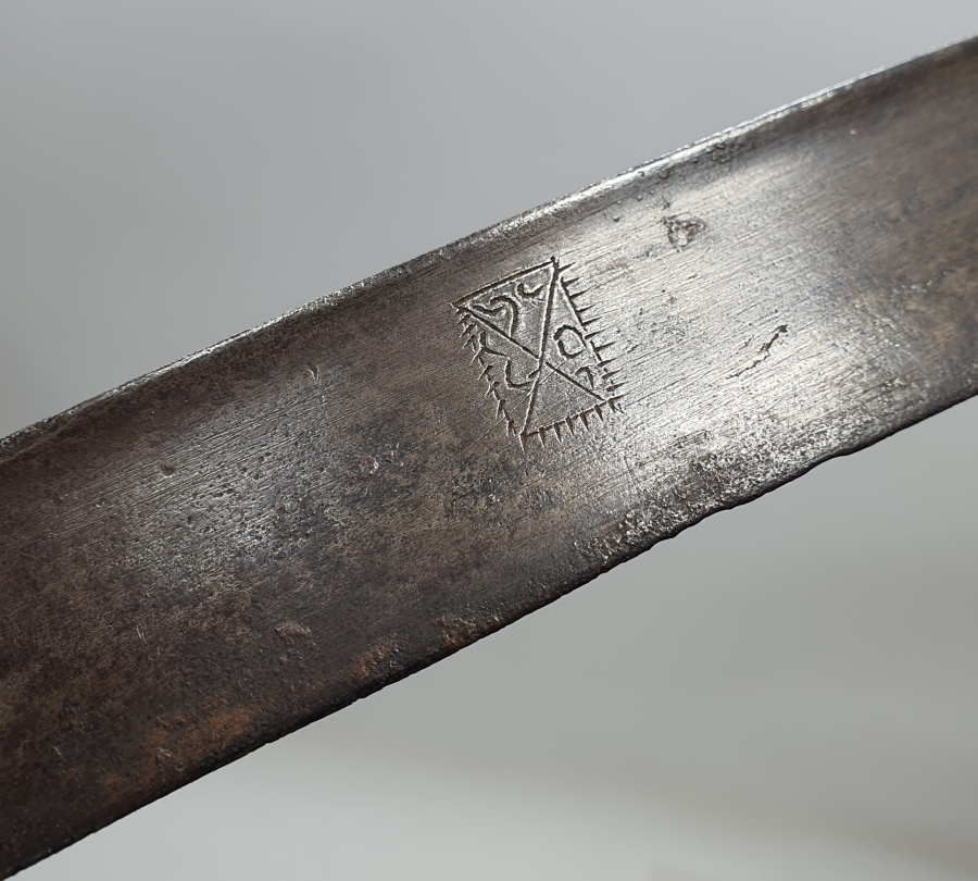 OSMANLI DÖNEMİ 1265 (1845) TARİHLİ DEV BOY SAVAŞ KILICI