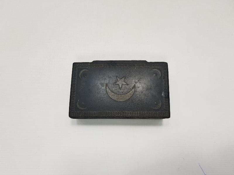 OSMANLI DÖNEMİ AY YILDIZLI PAPIER MACHE KUTU