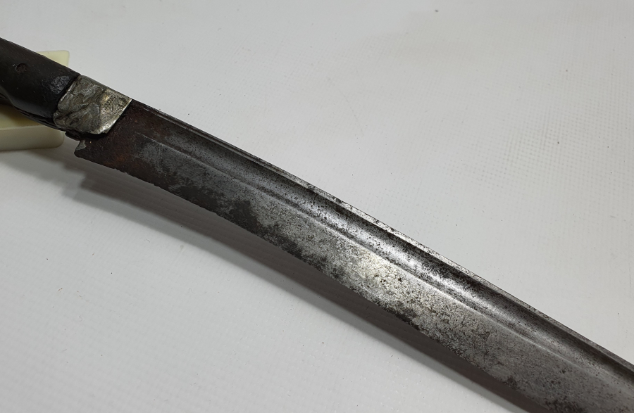 OSMANLI DÖNEMİ BOYNUZ SAPLI YILAN DİLLİ KUŞAK KAMASI