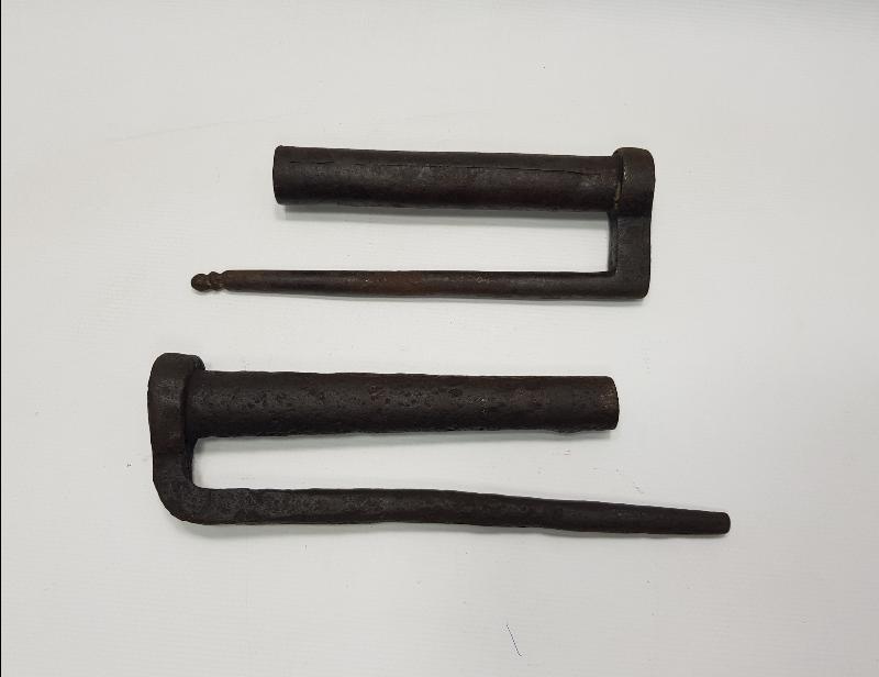 OSMANLI DÖNEMİ FARKLI FORMDA BİR ÇİFT KİLİT