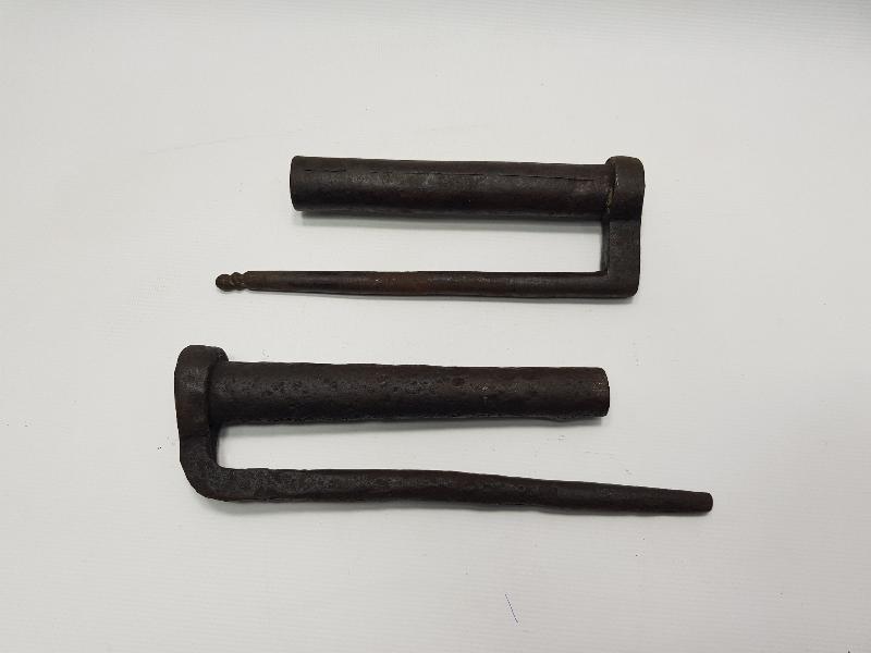 OSMANLI DÖNEMİ FARKLI FORMDA BİR ÇİFT KİLİT