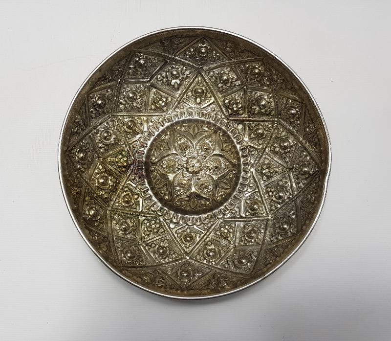 OSMANLI DÖNEMİ GÜMÜŞ KAPLAMA HAMAM TASI 