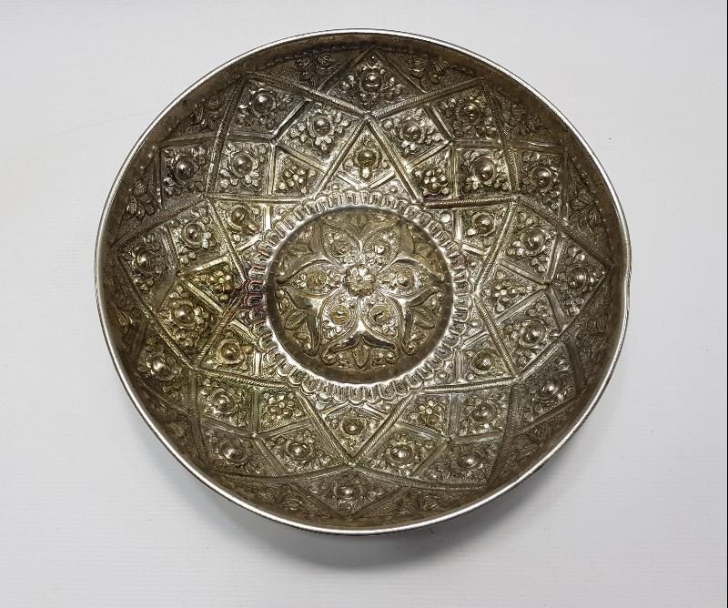 OSMANLI DÖNEMİ GÜMÜŞ KAPLAMA HAMAM TASI 