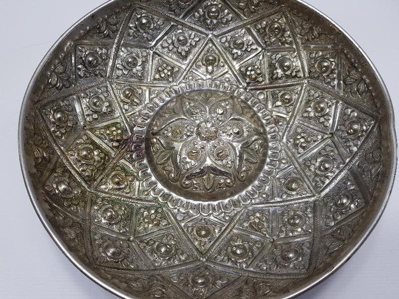 OSMANLI DÖNEMİ GÜMÜŞ KAPLAMA HAMAM TASI 