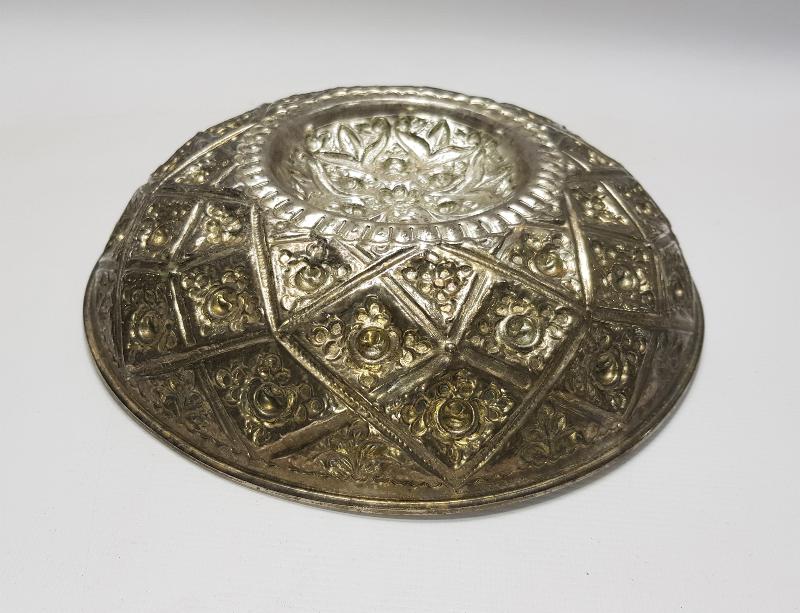 OSMANLI DÖNEMİ GÜMÜŞ KAPLAMA HAMAM TASI 