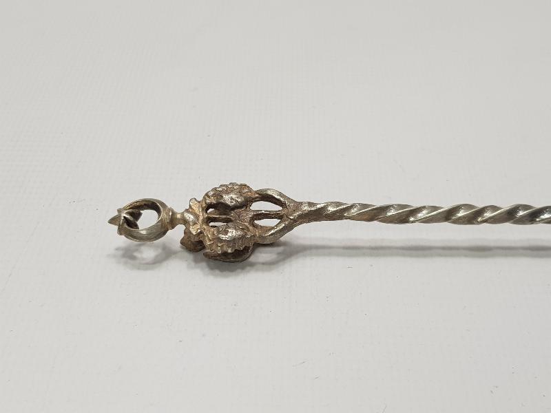 OSMANLI DÖNEMİ GÜMÜŞ MACUN KAŞIĞI 