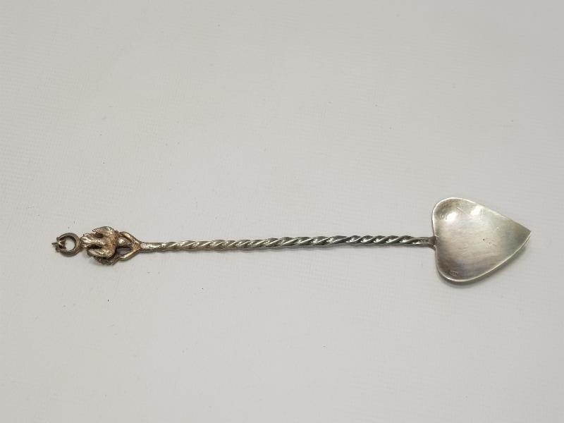 OSMANLI DÖNEMİ GÜMÜŞ MACUN KAŞIĞI 