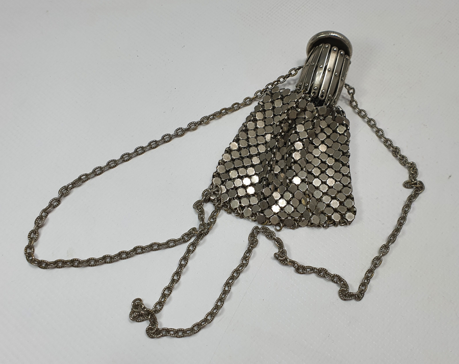 OSMANLI DÖNEMİ KAPAĞI KALEM İŞÇİLİKLİ AKÇE KESESİ