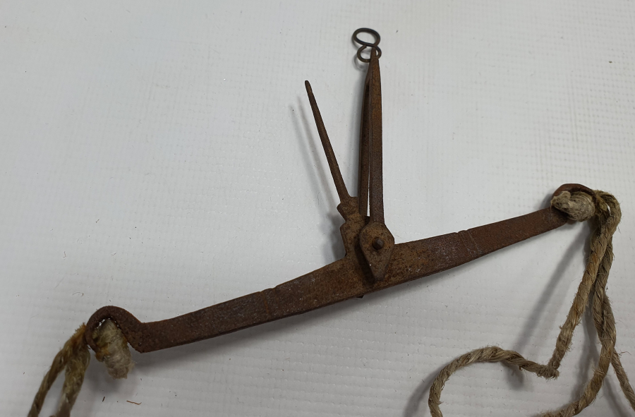 OSMANLI DÖNEMİ KEFELERİ DAMGALI KUYUMCU TERAZİSİ