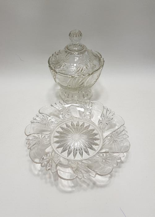 OSMANLI DÖNEMİ KRİSTAL CAM SAKIZLIK 