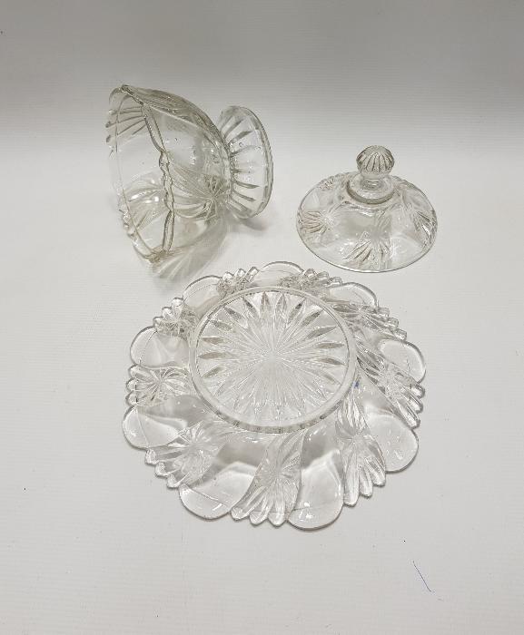 OSMANLI DÖNEMİ KRİSTAL CAM SAKIZLIK 