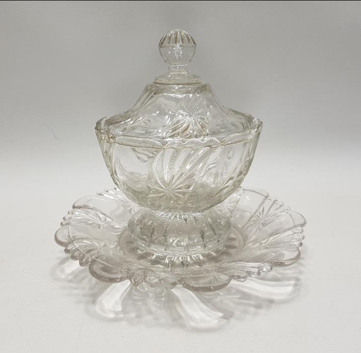 OSMANLI DÖNEMİ KRİSTAL CAM SAKIZLIK 