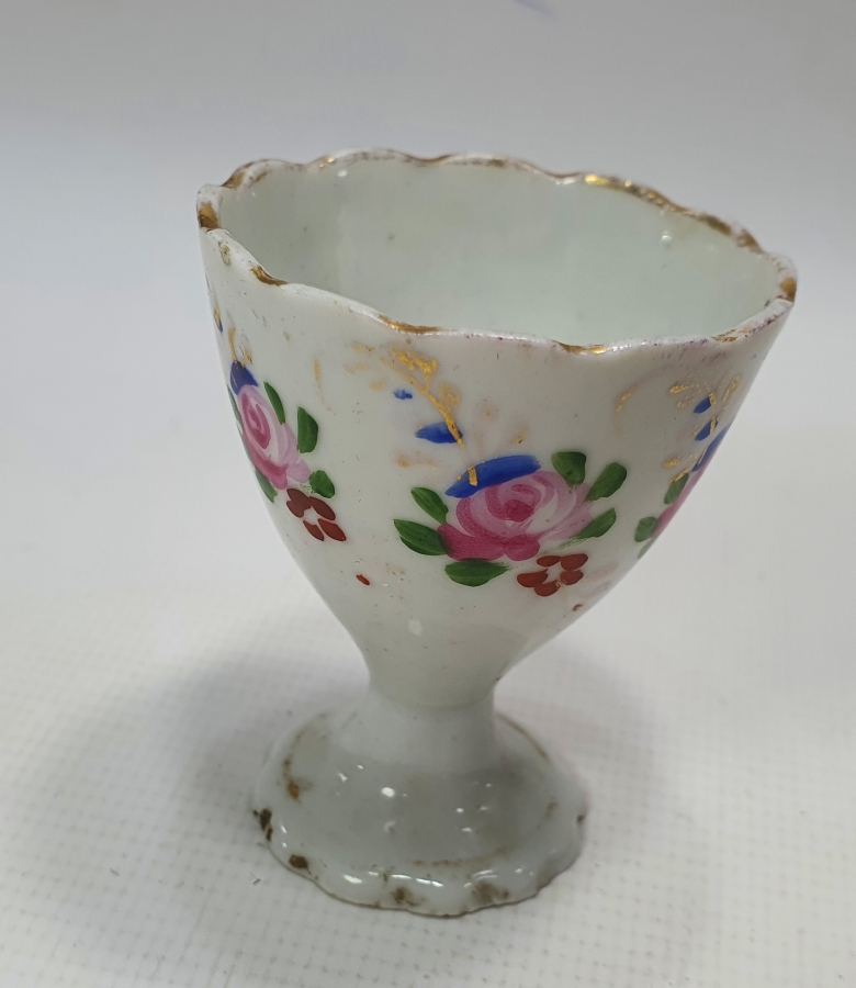 OSMANLI DÖNEMİ NADİR FORMDA PORSELEN FİNCAN ZARFI