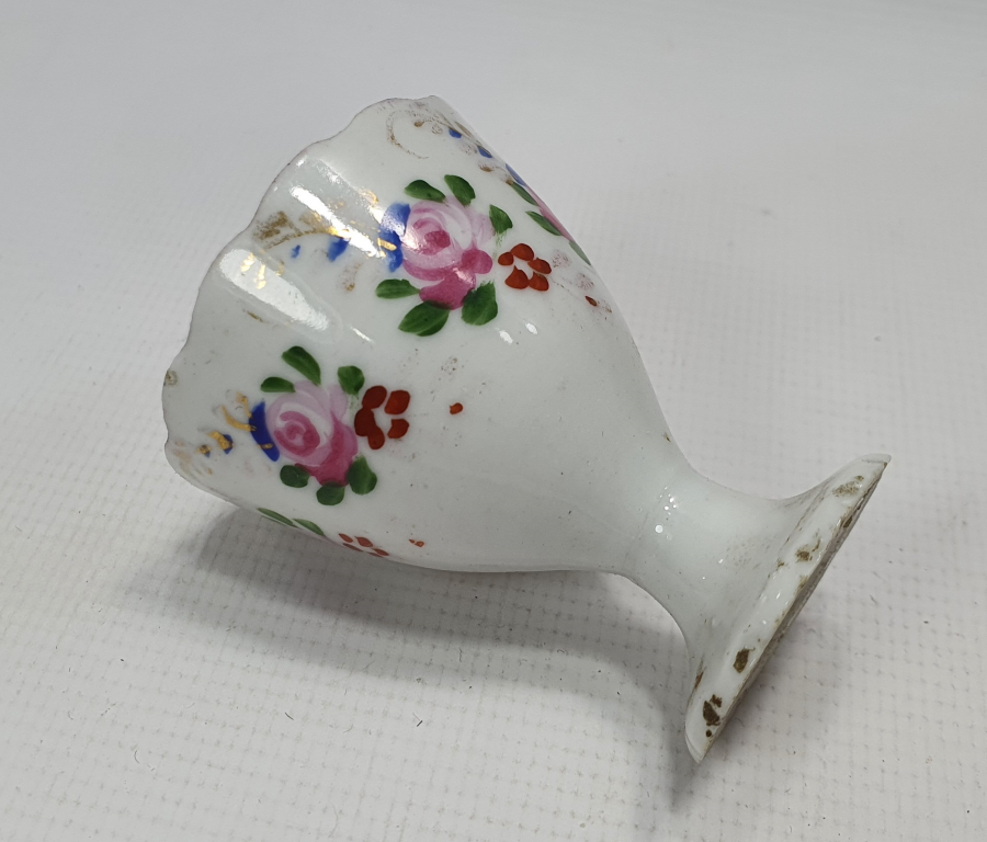 OSMANLI DÖNEMİ NADİR FORMDA PORSELEN FİNCAN ZARFI