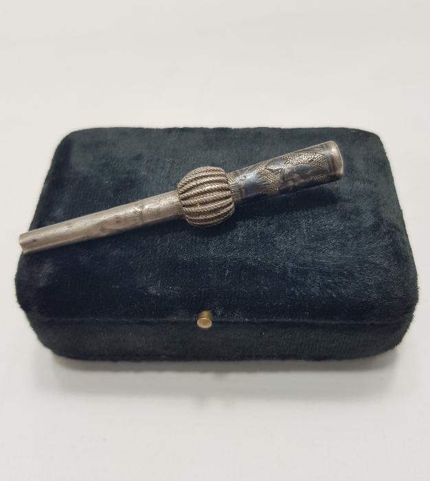 OSMANLI DÖNEMİ SAVATLI GÜMÜŞ SİPSİ